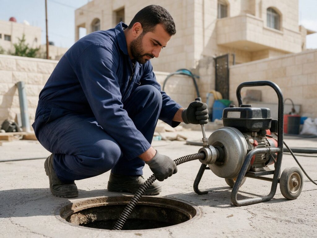 تسليك خطوط الصرف الصحي